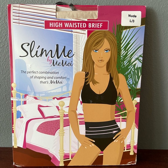 SlimMe by MeMoi High Waisted Brief - Picture 3 of 7